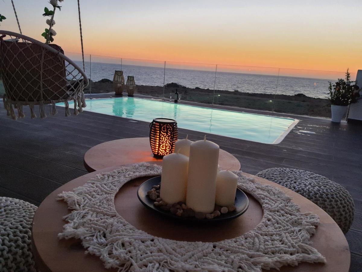 Tramonto Luxury Villa No1- Breathtaking Sunset View Foinikion Ngoại thất bức ảnh