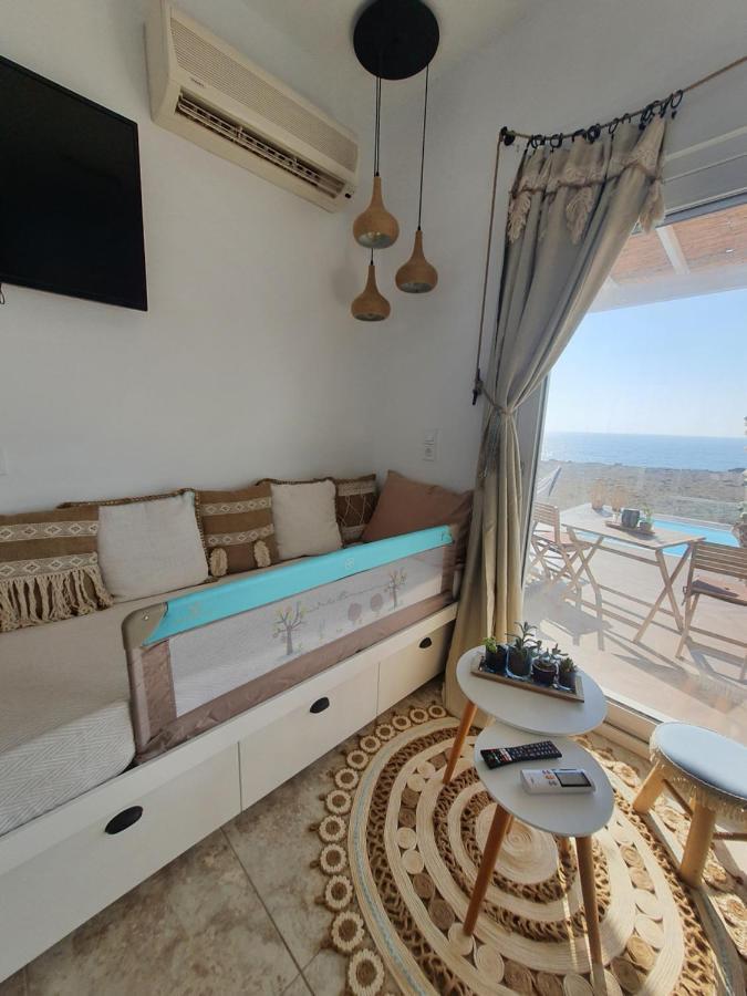 Tramonto Luxury Villa No1- Breathtaking Sunset View Foinikion Ngoại thất bức ảnh