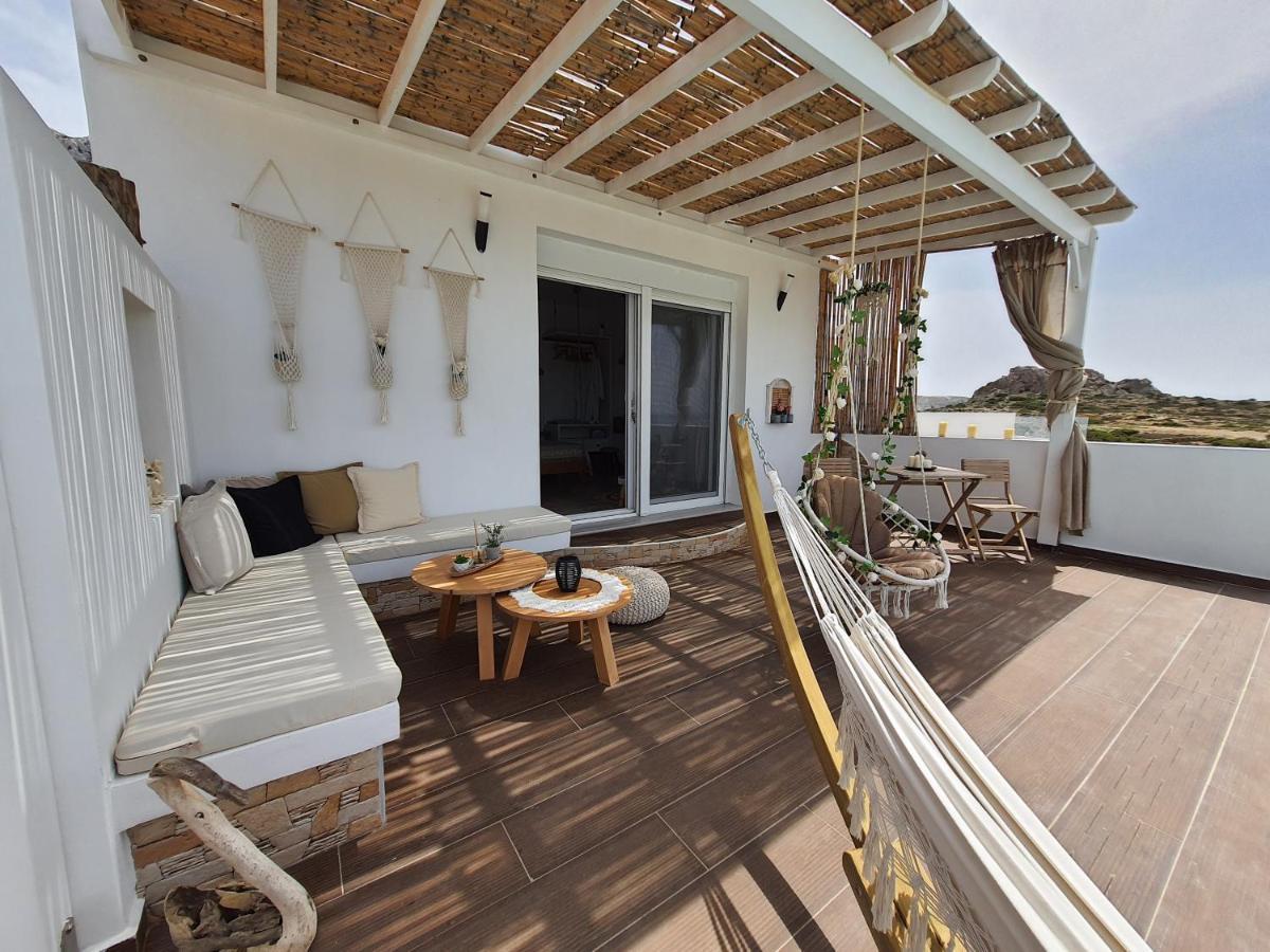 Tramonto Luxury Villa No1- Breathtaking Sunset View Foinikion Ngoại thất bức ảnh